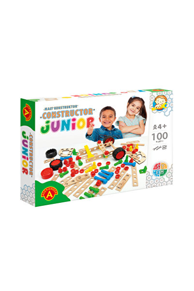 Alexander Toys Junior Constructor Game - 100 pieces, STEM game, 4+