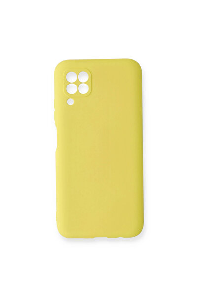 Marsilyan حافظة هواوي بي 40 لايت نانو من السيليكون المخملي - أصفر