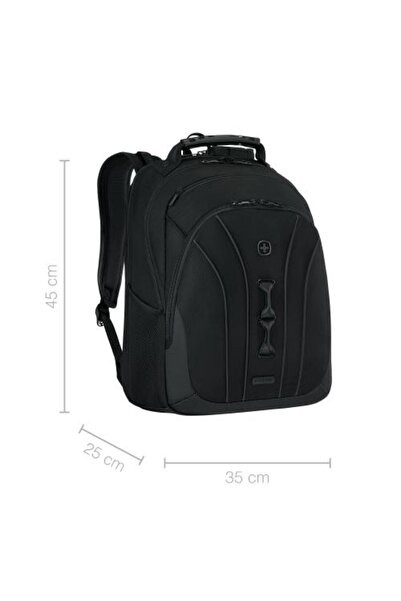 SWISSBAGS Rucsac pentru laptop Wenger Legacy de 16" negru - Soluție profesională și elegantă pentru transport