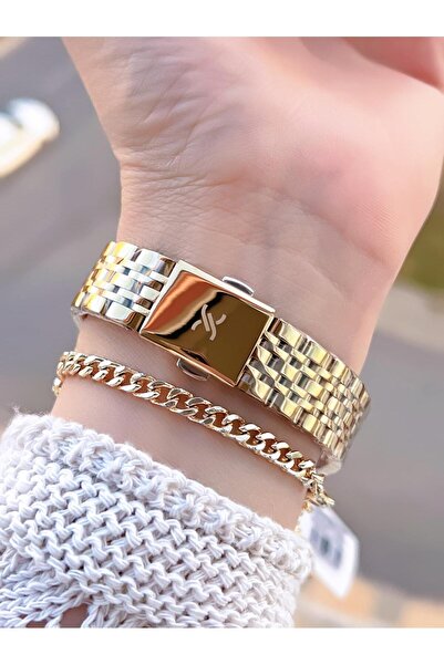 Daniel Klein Women's Wristwatch+Bracelet with Steel Strap 2 Years Warranty 3 Atm Water Resistant Bd.13785.6