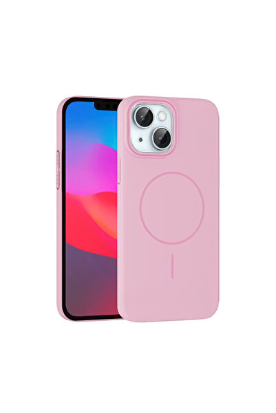 FREEDOM STOREE غطاء جوكو آيفون 15 بلس بروش ماج سيف - وردي