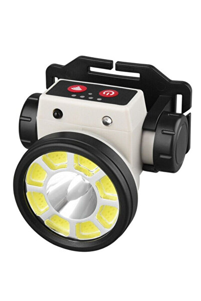 XL Lanterna puternica de cap LY 004 cu LED COB si senzor de miscare