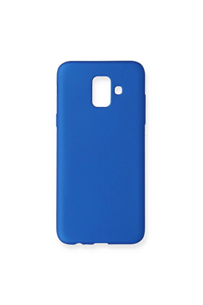 Marsilyan جراب سامسونج جالاكسي A6 2018 أول سيليكون - أزرق