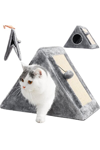 VERK Foldable cat playpen with scratching post