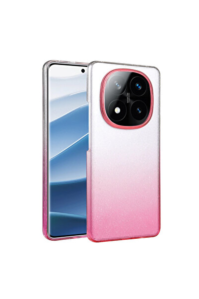 Marsilyan غطاء لامع لهاتف ريدمي نوت 14 برو 5 جي - وردي