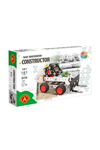 Alexander Toys Construction Game - Bob, 181 pieces, STEM game, 8+