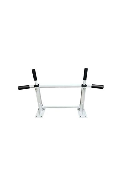 MY LIFE FITNESS Wall Pull-up Bar for Height and Strength - White