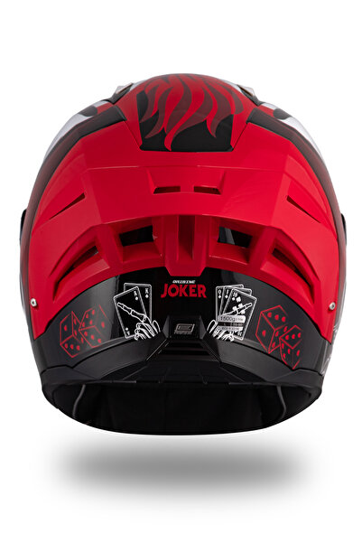 Origine Pista Joker Kırmızı Kask