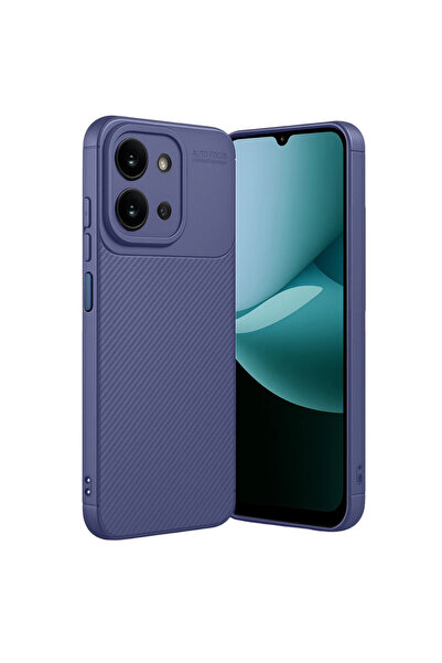 Kuzgun Ticaret غطاء كربون لهاتف شاومي ريدمي 15c بتقنية 4G مع تركيز تلقائي - أ...