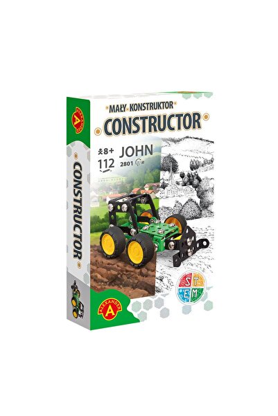 Alexander Toys Joc Constructor - John, 112 piese, joc STEM, 8+