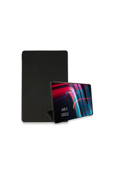 Marsilyan حافظة ذكية لجهاز الآيباد إير 5 (2022) - اللون الأسود