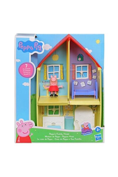 Hasbro Peppa Pig Playset, Family House, with Accessories, multicolor, 3+ Years
