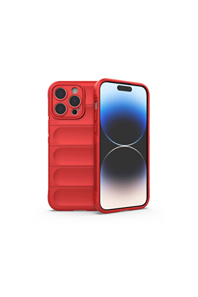 eco port iPhone 14 Pro Case Optimum Silicone - Red