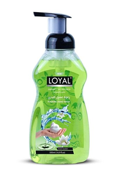 Loyal غسول اليدين والجسم الرغوي، جرين جاردن، 500 مل