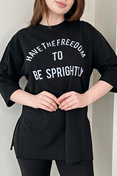 Kombinazon Have Have Written Black T-Shirt