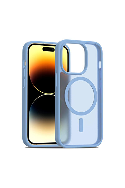 eco port غطاء جوكو آيفون 14 برو جوتا ماج سيف - أزرق فاتح