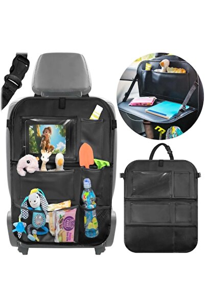 LikeSmart HUMBERG Organizer με πτυσσόμενο τραπέζι και θήκη για tablet, θήκη για ποτά, 61x47 cm