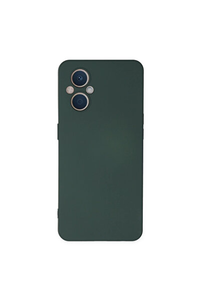 Marsilyan جراب اوبو رينو 7 لايت نانو سيليكون مخملي من الداخل - أخضر داكن