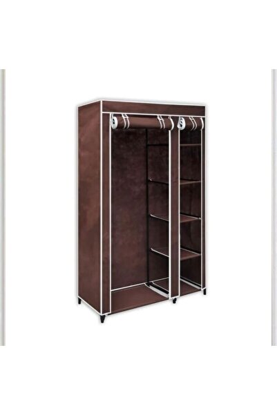 OEM Multifunctional fabric wardrobe with space for hangers and shelves