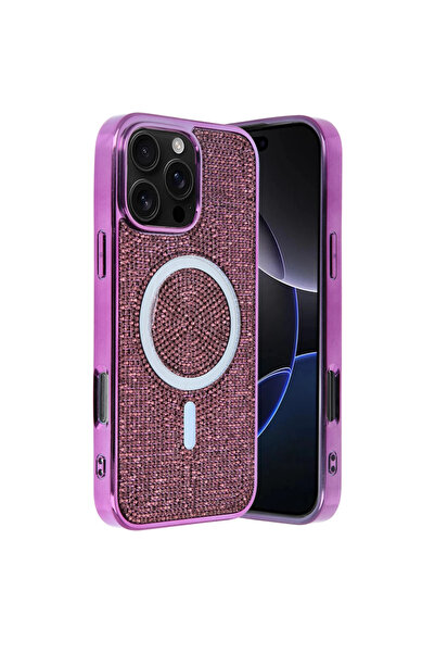 eco port غطاء جوكو آيفون 16 برو هيلين ماجسيف - بنفسجي غامق