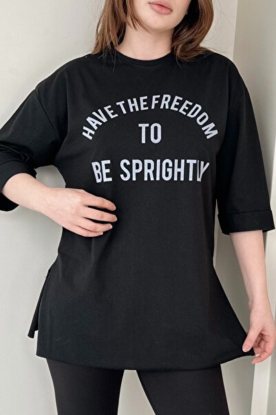 Kombinazon Have Have Written Black T-Shirt