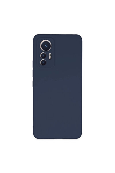 eco port Mi 12 Lite Case Nano Velvet Silicone - Navy Blue