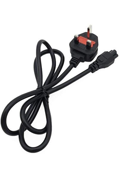 Generic Laptop Power Cord for Saudi/UK Standard Plug - 1.5M Long