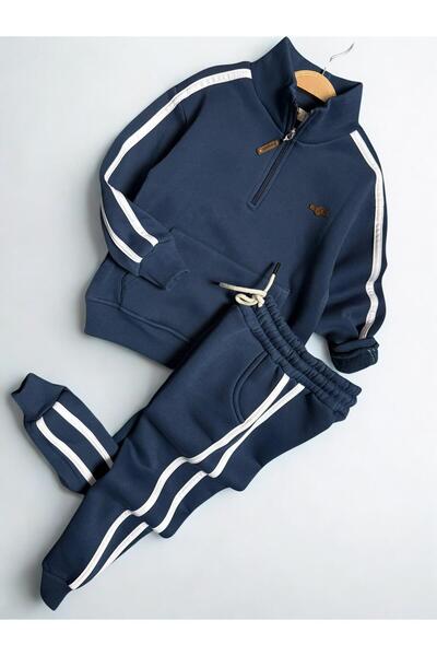 Giyinse Turbo Run Boys' Team Navy Blue