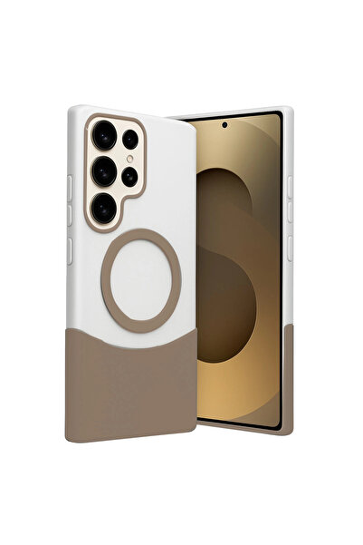 eco port غطاء جوكو سامسونج جالاكسي S23 الترا فيلار ماجسيف - تيتانيوم صحراوي