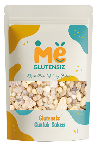Glutensiz Me 100 Gr Glutensiz Ak Günlük Sakızı - Sığla Ağacı Reçinesi (Saf, D...