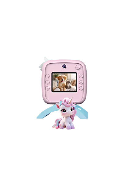 OEM ZAZU Z5 Kids Camera with Instant Print – Unicorn or Dino, Dual 50 MP Cameras, Full HD Video