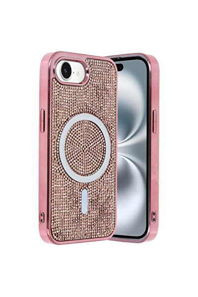 eco port غطاء هيلين ماجسيف لهاتف جوكو آيفون 16 - وردي