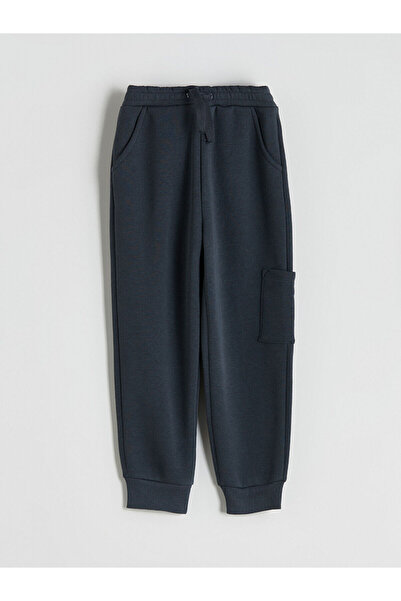 LC Waikiki Pantaloni de sport groși pentru băieți antracit