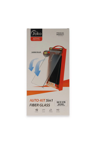 eco port واقي شاشة زجاجي من الألياف 5 في 1 من جوكو لهاتف سامسونج جالاكسي إس 2...