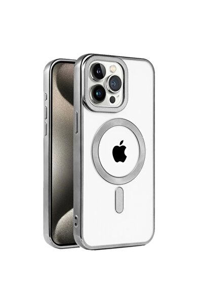 eco port غطاء حماية كرونوس ماجسيف لهاتف آيفون 15 برو - رمادي تيتانيوم