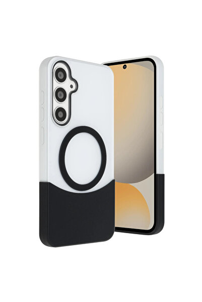 eco port غطاء جوكو سامسونج جالاكسي S24 Fe Velar Magsafe - أسود