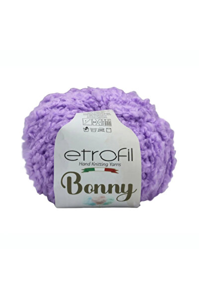 Etrofil Ață de tricotat manuală Bonny 100 gr 65 m Anti-pilling, fără pilling, moale, acrilic, pentru tricotat 76096