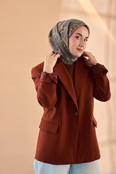 Silk Home Summer Breeze Scarf - Dark Mink, Mink, Oil Green, Tan