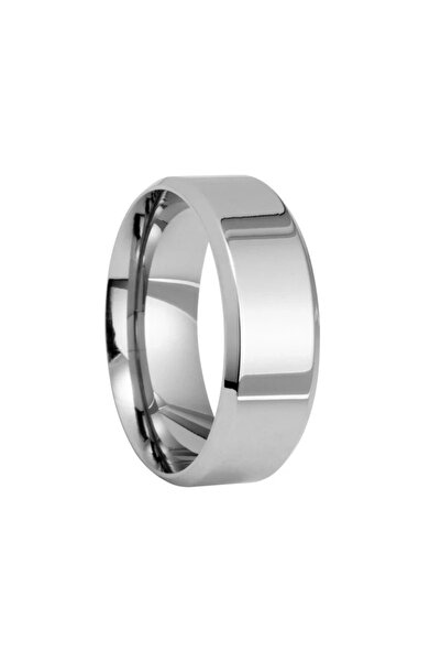 Kracer Shiny silver steel ring