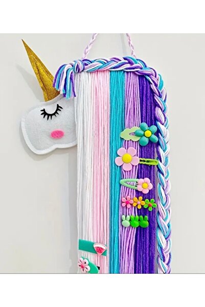 cicish Unicorn Toka Askısı-Çocuk Odası-Genç Odası-25x75Cm.