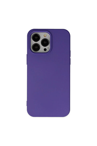 eco port حافظة آيفون 14 برو نانو إينسي كا مخمل سيليكون - حافظة ماصّ للصدمات س...