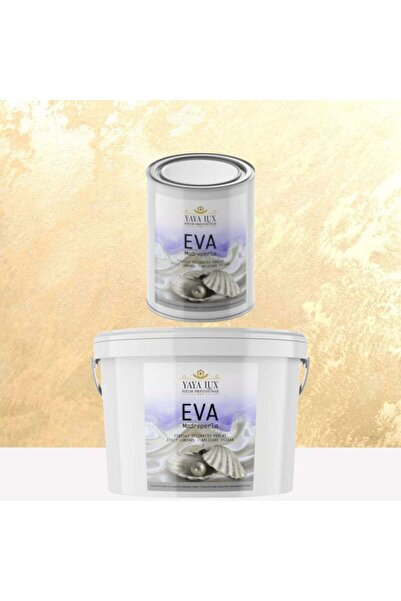YaYa Color Package 2 L + 1 L Free, Luxury Decorative Paint, Eva Madreperla with Glass Flakes, Champagne Beige