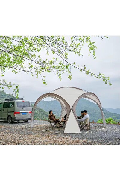 Tradeo Four-Sided Ventilated Dome Canopy Tent | 420x420x230cm | Waterproof Shade | Multi-Person Outdoor