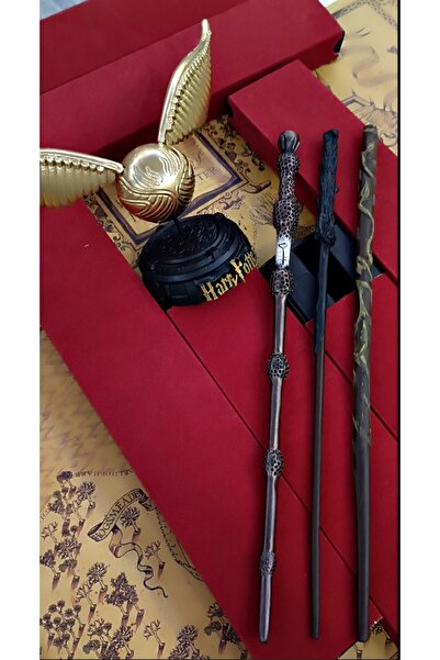 Lemonade Concept Potter 3'lü Asa Seti (Dumbledore, Harry, Hermione) + Golden ...