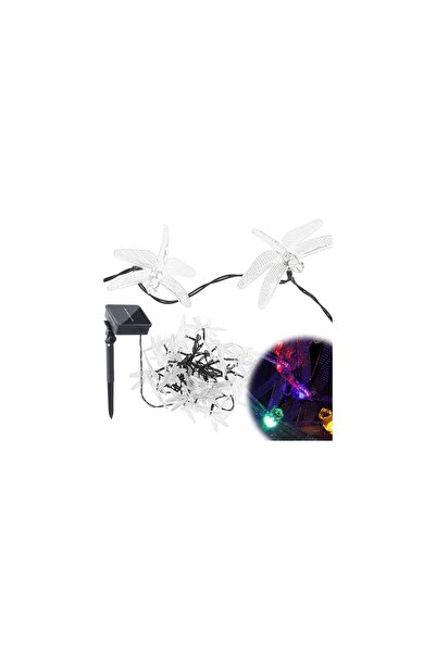 Three top online Solar garden lights dragonflies 6.5m 30LED multicolor