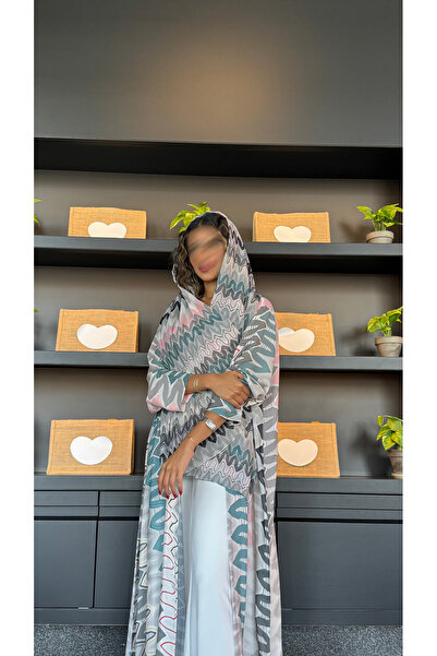 AYA - MWT468 - Colored Georgette Abaya