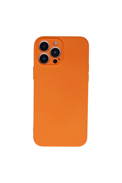 eco port iPhone 13 Pro Case Nano Velvet Silicone - Orange