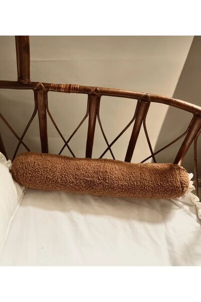 Home Teddy Silindir Yastık Dekoratif Yastık