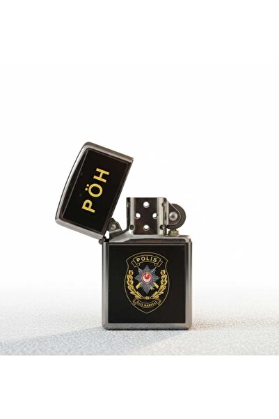 NETAVANTAJ Özel Tasarım Polis Özel Harekat PÖH Logolu Çakmak