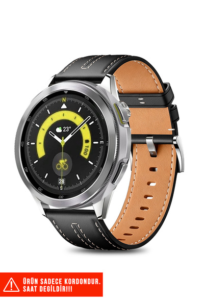 Nezih Case Samsung Galaxy Watch 46mm / Galaxy Watch 3 45mm / Gear S3 Compatible Launch Leather Band 22mm